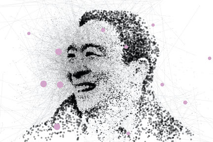 Illustration of Andrew Yang